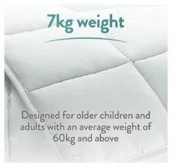 Slumberdown Wellbeing Weighted Adults Blanket - 7kg -Home Furnishings Store 8942919 R Z007A