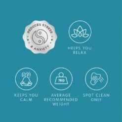 Slumberdown Wellbeing Weighted Adults Blanket - 7kg -Home Furnishings Store 8942919 R Z011A