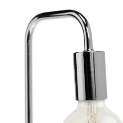 Habitat Rayner Steel LED Table Lamp - Chrome -Home Furnishings Store 8959328 R Z002A