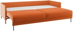 Habitat Hyde 3 Seater Fabric Sofa Bed - Orange -Home Furnishings Store 8972219 R Z002A