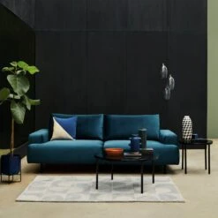 Habitat Julien Fabric 3 Seater Sofa - Charcoal -Home Furnishings Store 8984331 R Z002C