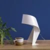 Habitat Ribbon Mini Metal Table Lamp - White 2 Habitat Ribbon Mini Metal Table Lamp - White -Home Furnishings Store 8989563 R Z001A