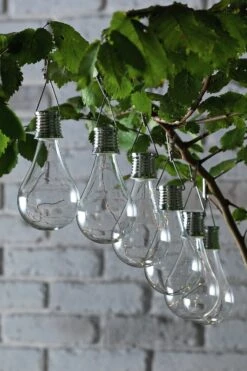 Garden By Sainsbury's Set Of 6 Solar Lightbulb Lanterns -Home Furnishings Store 9094873 R Z002C