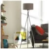 Habitat Tripod Floor Lamp - Grey And Chrome 2 Habitat Tripod Floor Lamp - Grey And Chrome -Home Furnishings Store 9132742 R Z001A
