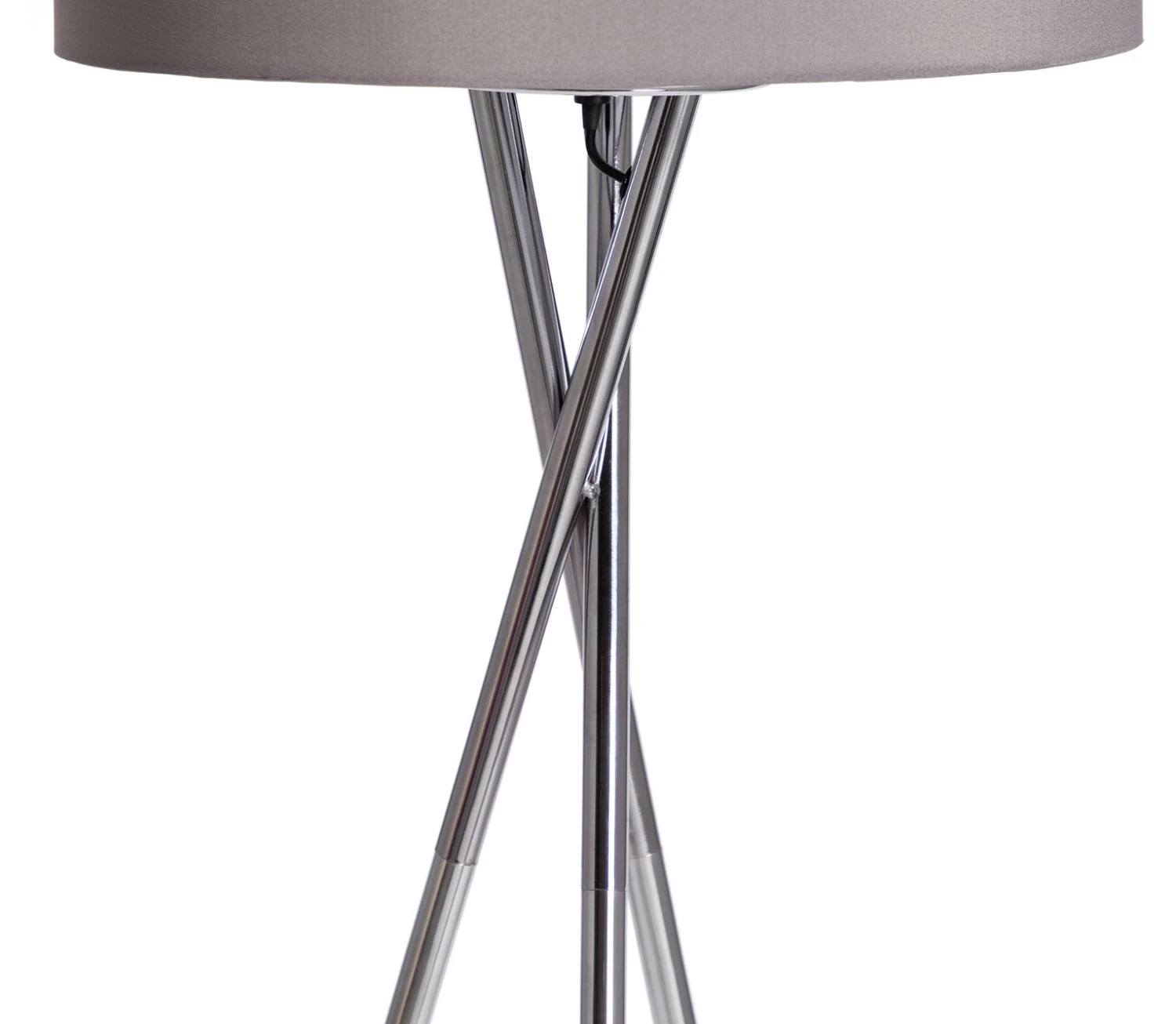 Habitat Tripod Floor Lamp - Grey And Chrome 6 Habitat Tripod Floor Lamp - Grey And Chrome - Image 4