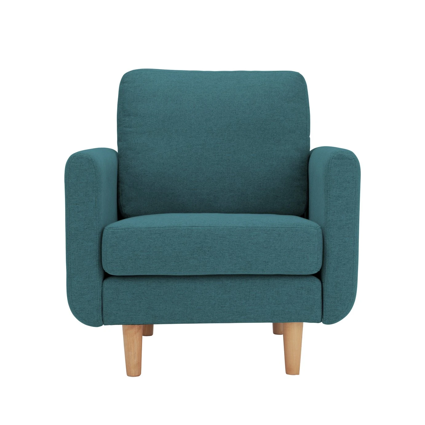 Habitat Remi Fabric Armchair In A Box -Teal 3 Habitat Remi Fabric Armchair In A Box -Teal
