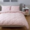 Habitat Hadley Pintuck Blush Pink Bedding Set - Double 2 Habitat Hadley Pintuck Blush Pink Bedding Set - Double -Home Furnishings Store 9161397 R Z001A