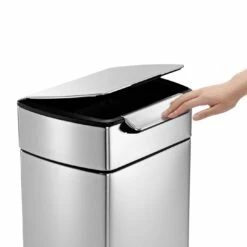 Simplehuman 30 Litre Touch Bar Stainless Steel Bin 11 Simplehuman 30 Litre Touch Bar Stainless Steel Bin -Home Furnishings Store 9165465 R Z004A