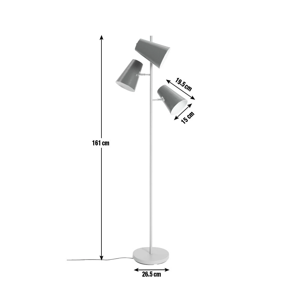 Habitat 3 Light Floor Lamp 11 Habitat 3 Light Floor Lamp - Image 9