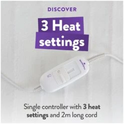 Slumberdown Essentials Electric Underblanket - Small Double -Home Furnishings Store 9169131 R Z003A