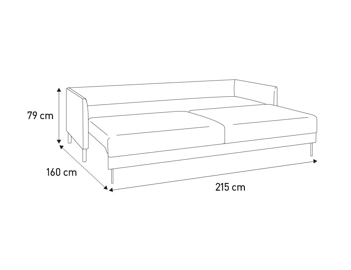 Habitat Hyde 3 Seater Leather Sofa Bed - Tan 12 Habitat Hyde 3 Seater Leather Sofa Bed - Tan - Image 10