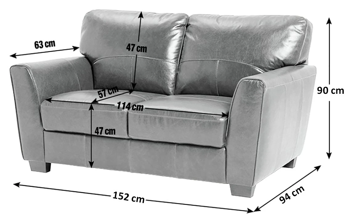 Habitat Milford Leather 2 Seater Sofa - Tan 6 Habitat Milford Leather 2 Seater Sofa - Tan - Image 4