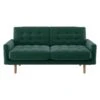 Habitat Fenner Velvet 2 Seater Sofa - Emerald -Home Furnishings Store 9199541 R Z001A