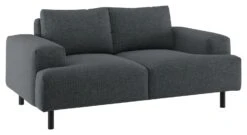 Habitat Julien Fabric 2 Seater Sofa - Dallas Grey -Home Furnishings Store 9201958 R Z008A