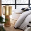 Habitat Achille Bamboo Table Lamp - Natural & White 2 Habitat Achille Bamboo Table Lamp - Natural & White -Home Furnishings Store 9202256 R Z001A