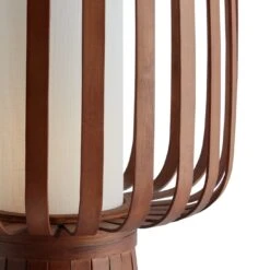 Habitat Achille Bamboo Table Lamp - Walnut & White 13 Habitat Achille Bamboo Table Lamp - Walnut & White -Home Furnishings Store 9202414 R Z002A
