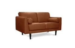 Habitat Jackson Leather 2 Seater Sofa - Tan -Home Furnishings Store 9206692 R Z002A