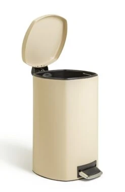 Habitat 50 Litre Pedal Bin - Cream -Home Furnishings Store 9210963 R Z002A