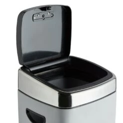 Habitat 30 Litre Square Touch Top Bin - Gunmetal 10 Habitat 30 Litre Square Touch Top Bin - Gunmetal -Home Furnishings Store 9212662 R Z003A