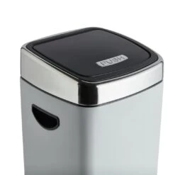 Habitat 30 Litre Square Touch Top Bin - Gunmetal 11 Habitat 30 Litre Square Touch Top Bin - Gunmetal -Home Furnishings Store 9212662 R Z004A