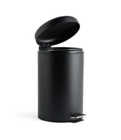 Habitat 12 Litre Domed Pedal Bin - Black 9 Habitat 12 Litre Domed Pedal Bin - Black -Home Furnishings Store 9212772 R Z002A