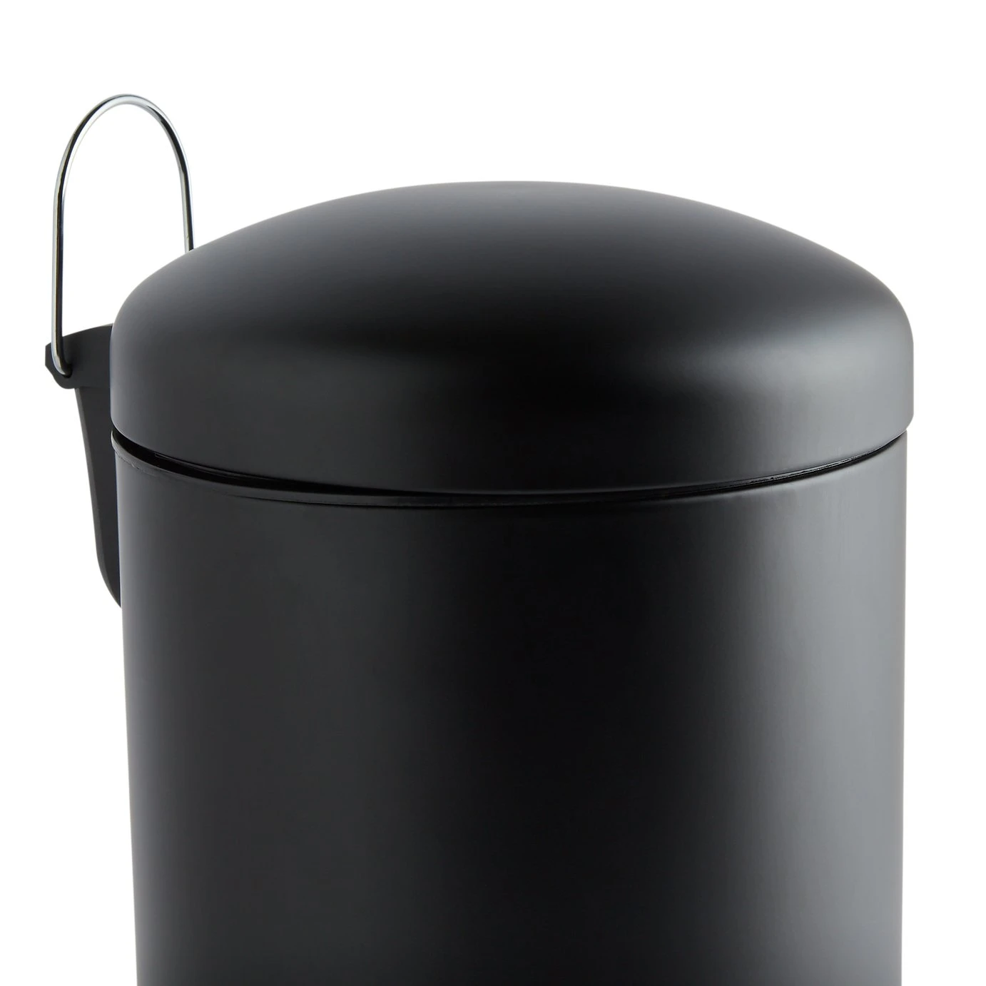 Habitat 12 Litre Domed Pedal Bin - Black 7 Habitat 12 Litre Domed Pedal Bin - Black - Image 5
