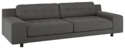Habitat Hendricks Fabric 4 Seater Sofa - Charcoal -Home Furnishings Store 9219933 R Z008A