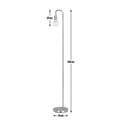 Habitat Rayner Floor Lamp - Rose Gold 20 Habitat Rayner Floor Lamp - Rose Gold -Home Furnishings Store 9222061 R Z020A