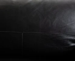 Habitat Milford Leather 4 Seater Sofa - Black -Home Furnishings Store 9223163 R B001