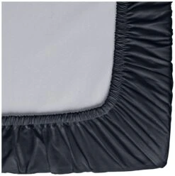Habitat Pure Cotton 200TC Navy Fitted Sheet - Single -Home Furnishings Store 9297807 R Z002A