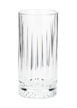 Habitat Pressed Set Of 4 Hi Ball Glasses -Home Furnishings Store 9298813 R Z002A