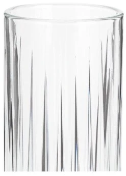 Habitat Pressed Set Of 4 Hi Ball Glasses -Home Furnishings Store 9298813 R Z004A