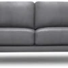 Habitat Jackson Leather 4 Seater Sofa - Grey -Home Furnishings Store 9303203 R Z001A