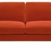 Habitat Teo Velvet 2 Seater Sofa - Orange -Home Furnishings Store 9303382 R Z001A