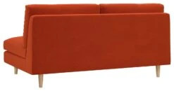 Habitat Teo Velvet 2 Seater Sofa - Orange -Home Furnishings Store 9303382 R Z003A