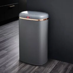 Tower 58 Liter Cavaletto Sensor Bin - Grey -Home Furnishings Store 9308899 R Z005A