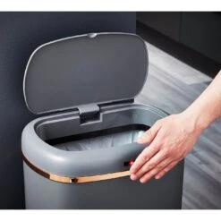 Tower 58 Liter Cavaletto Sensor Bin - Grey -Home Furnishings Store 9308899 R Z006A