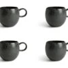 Habitat Set Of 4 Preto Stoneware Mugs 2 Habitat Set Of 4 Preto Stoneware Mugs -Home Furnishings Store 9310784 R Z001A
