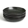 Habitat Preto 4 Piece Stoneware Pasta Bowls - Black 2 Habitat Preto 4 Piece Stoneware Pasta Bowls - Black -Home Furnishings Store 9310791 R Z001A