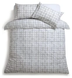 Habitat Spot Print Grey Bedding Set - Single -Home Furnishings Store 9311350 R Z002A