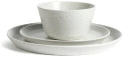 Habitat Addison 12 Piece Stoneware Dinner Set - White -Home Furnishings Store 9311453 R Z002A