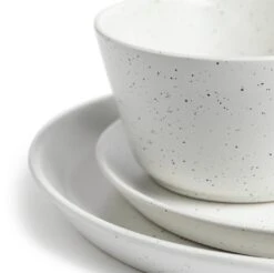 Habitat Addison 12 Piece Stoneware Dinner Set - White -Home Furnishings Store 9311453 R Z004A