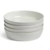 Habitat Addison 4 Piece Stoneware Pasta Bowl - White 2 Habitat Addison 4 Piece Stoneware Pasta Bowl - White -Home Furnishings Store 9311525 R Z001A