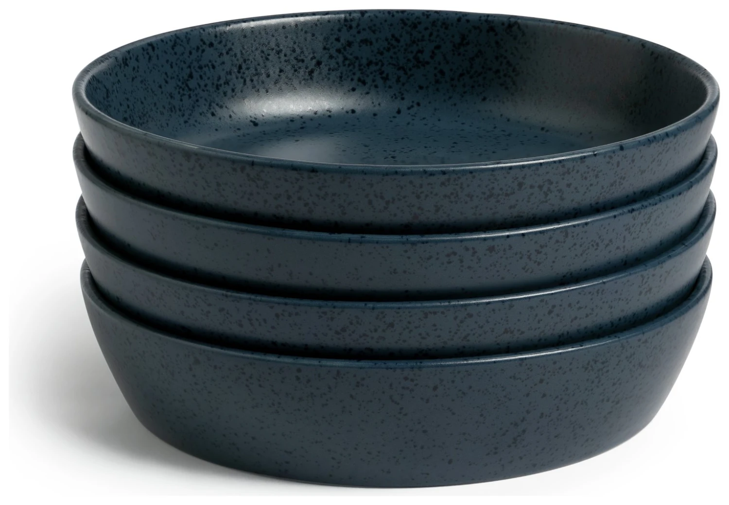 Habitat Addison 4 Piece Stoneware Pasta Bowls - Blue 3 Habitat Addison 4 Piece Stoneware Pasta Bowls - Blue