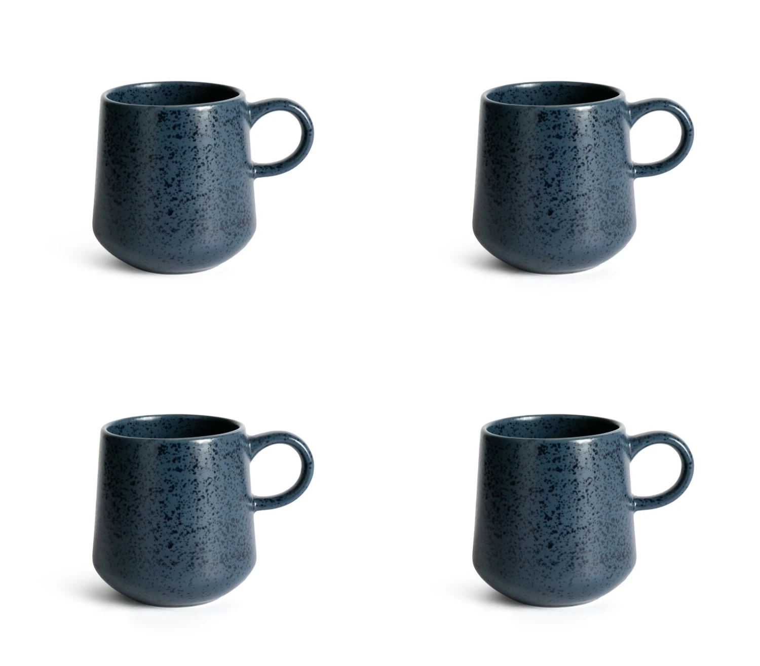 Habitat Addison Set Of 4 Mugs - Blue 3 Habitat Addison Set Of 4 Mugs - Blue