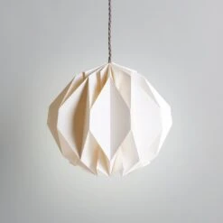 Habitat Kura Origami 36cm Paper Shade - White -Home Furnishings Store 9332487 R Z002C