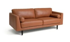 Habitat Jackson Leather 3 Seater Sofa - Tan -Home Furnishings Store 9335147 R Z002A
