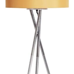 Habitat Tripod Floor Lamp - Mustard And Chrome -Home Furnishings Store 9336335 R Z003A