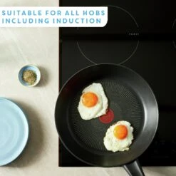 Tefal Jamie Oliver 24cm Non Stick Stainless Steel Frying Pan -Home Furnishings Store 9336373 R Z006A