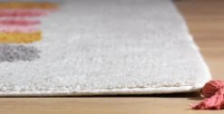 Habitat Kids Rainbow Tufted Flatweave Cotton Rug -120x170cm -Home Furnishings Store 9338302 R Z003C